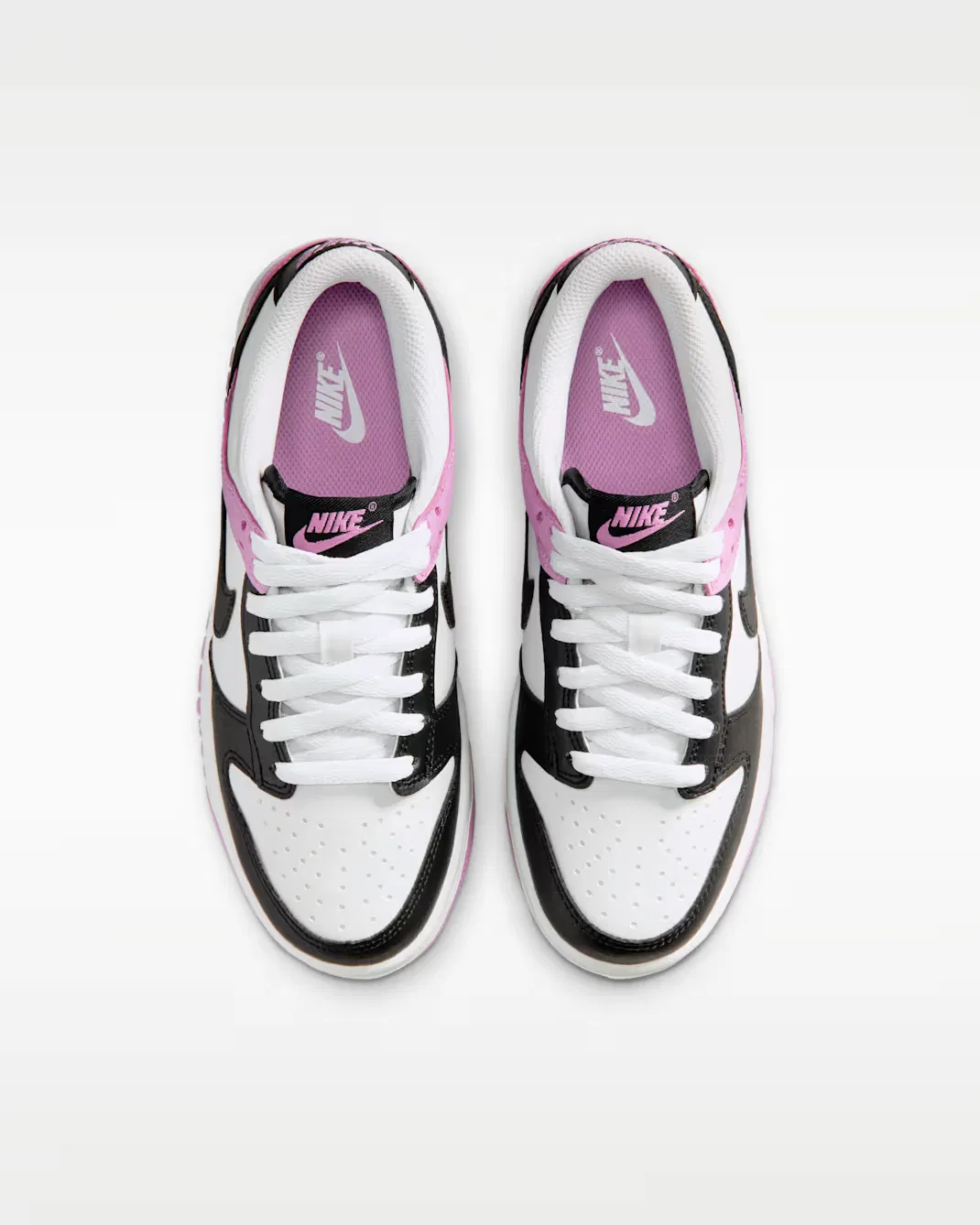 Кроссовки для детей постарше Nike Dunk Low, Off White/Light Magenta/Black — фото 4