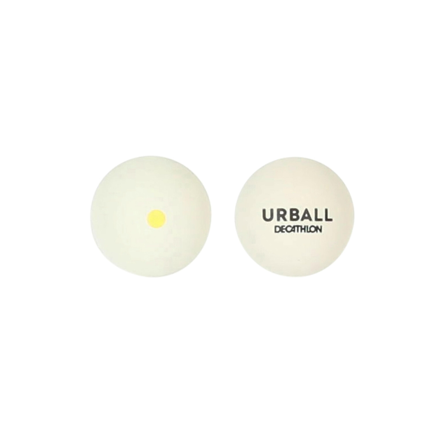

Пелота (мяч) для твердой резины Pala GPB 500 белая желтая точка URBALL
