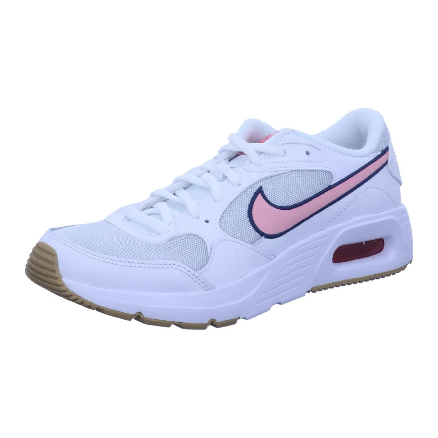 Детские кроссовки для мальчиков с шнуровкой Air Max Sc Se NIKE, Photon Dust Pink Glaze White C