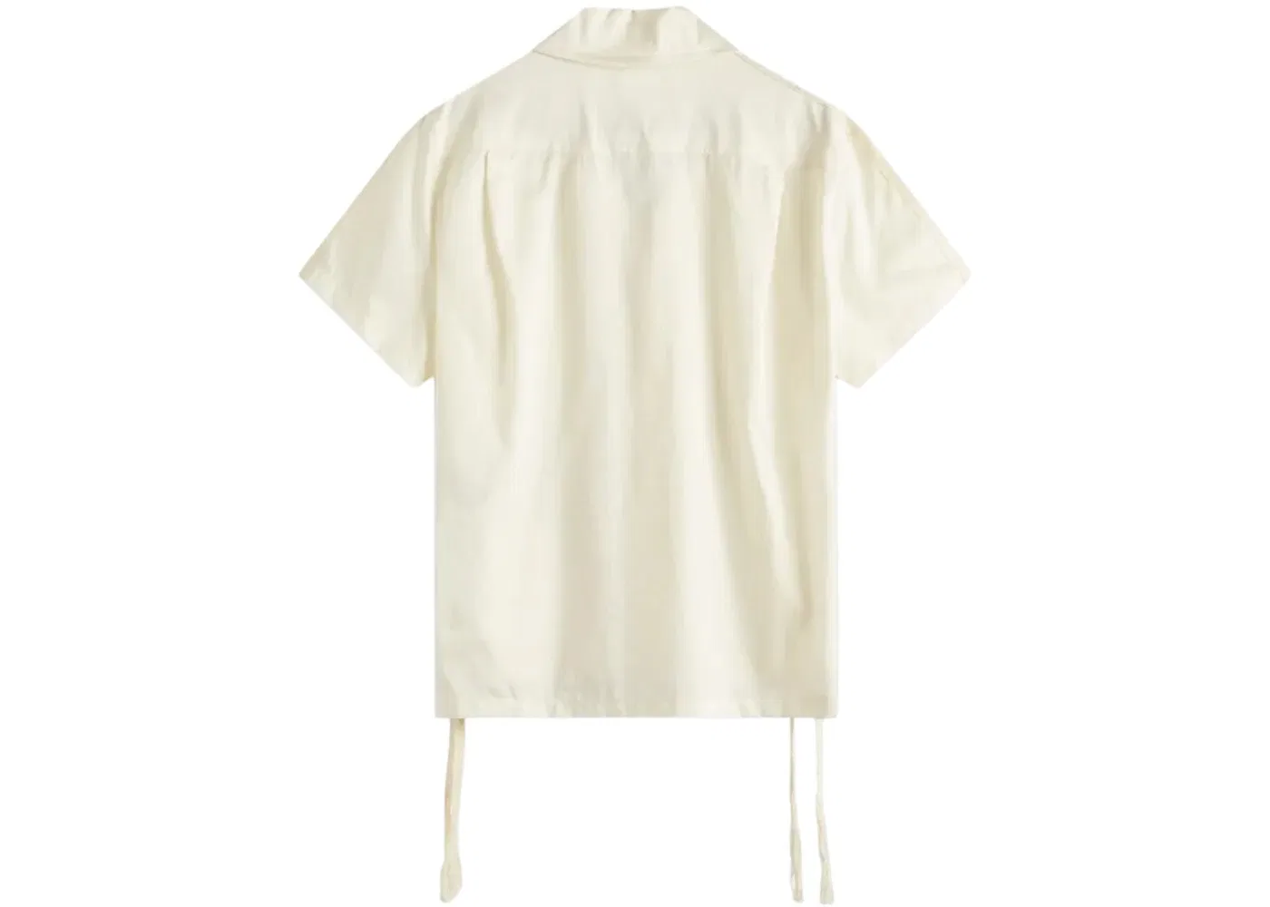 Унисекс рубашка с принтом Adidas x CLOT Shirt, Cream White — фото 2