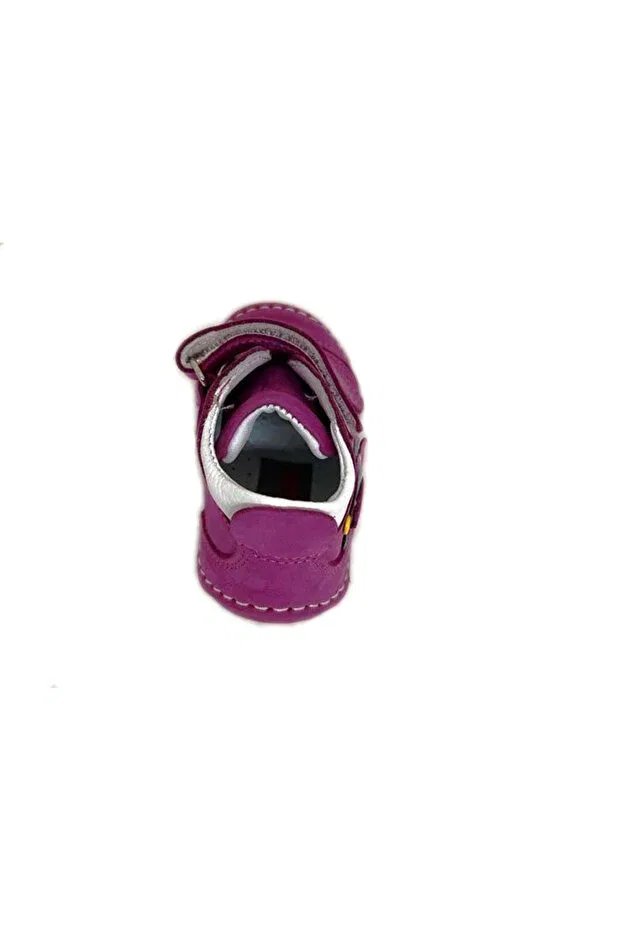Детские туфли для девочек кожаные ортопедические Sky Luna First Step Windy Shoes, Fuchsia — фото 3