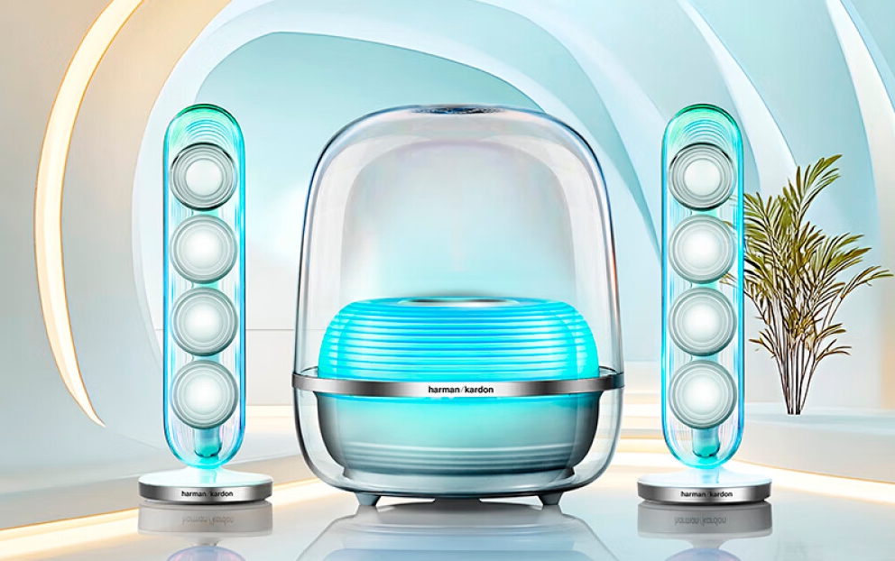 Беспроводная акустика Harman/Kardon SoundSticks 5, прозрачный — фото 3
