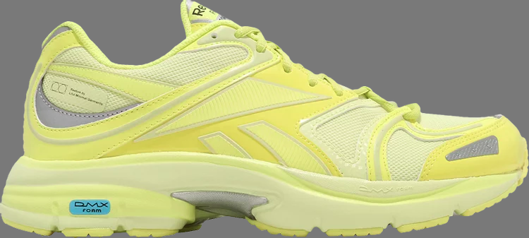 Кроссовки liful x premier road plus 6 'semi energy glow reflective' Reebok, желтый - фото