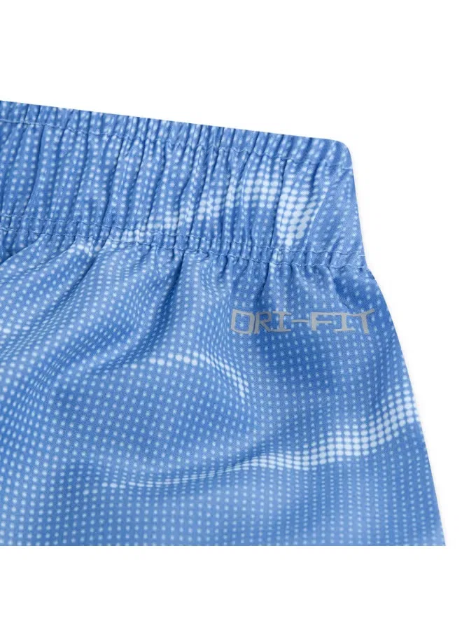 Шорты спортивные с технологией Dri-FIT Rhythm Nike, синий — фото 4