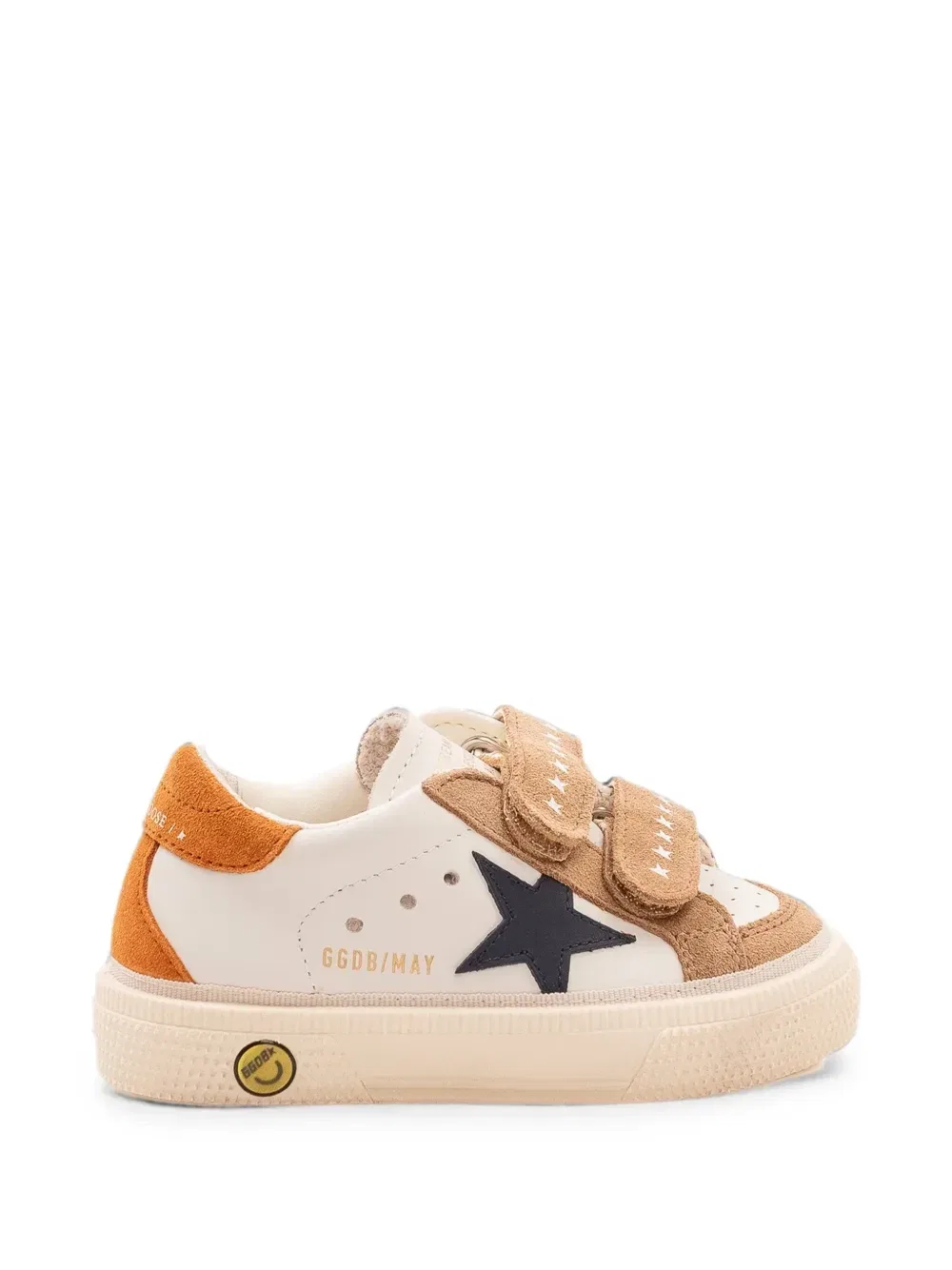Кроссовки May School со звездной нашивкой Golden Goose Kids, белый