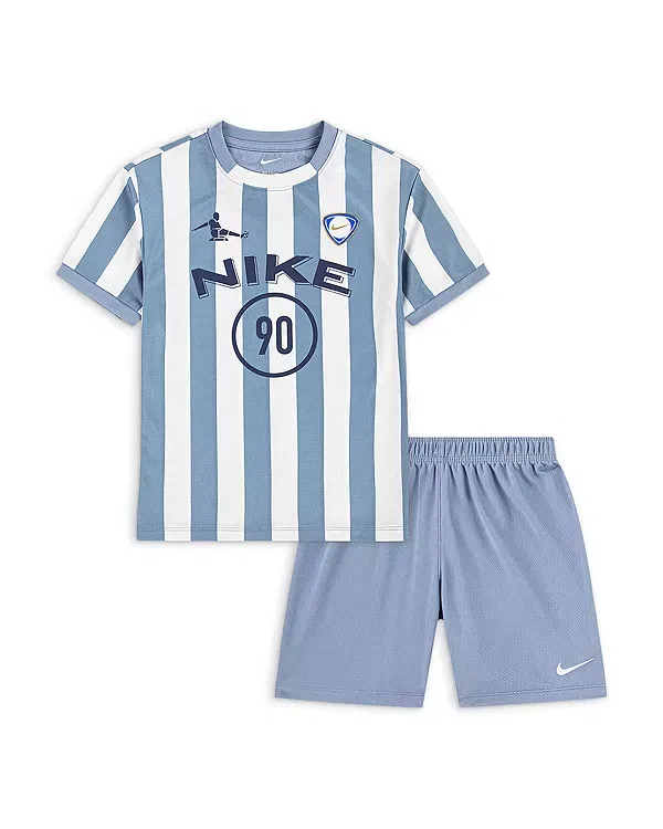 Детский комплект из джерси с принтом Goal Mode Jacquard Nike, Work Blue