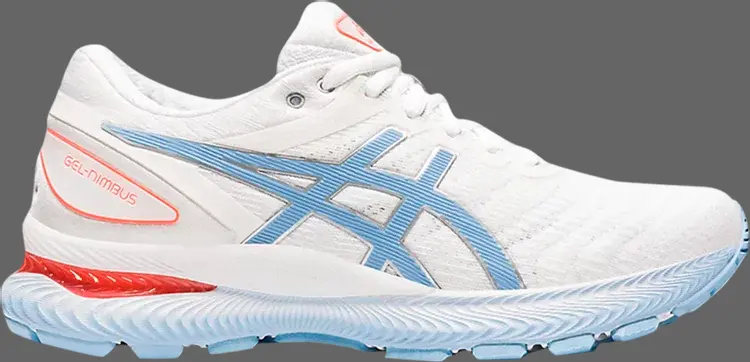 

Кроссовки wmns gel nimbus 22 'white blue bliss' Asics, белый