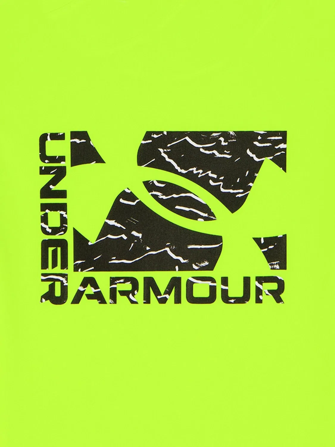 Спортивный комплект Tech Printed Short Sleeve T-Shirt and Shorts Set Under Armour, желтый — фото 3