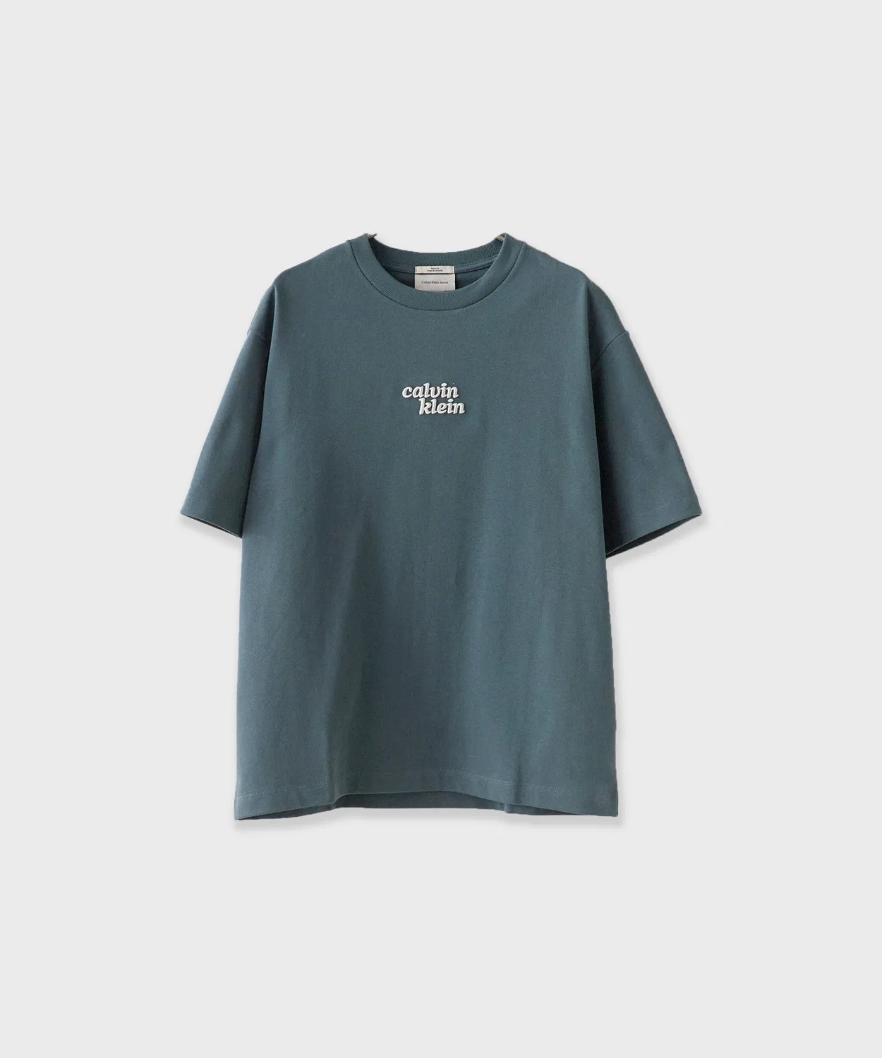 Мужская футболка с длинным рукавомSS RLXD 300 GSM HIGH PILE TEE Calvin Klein, Green