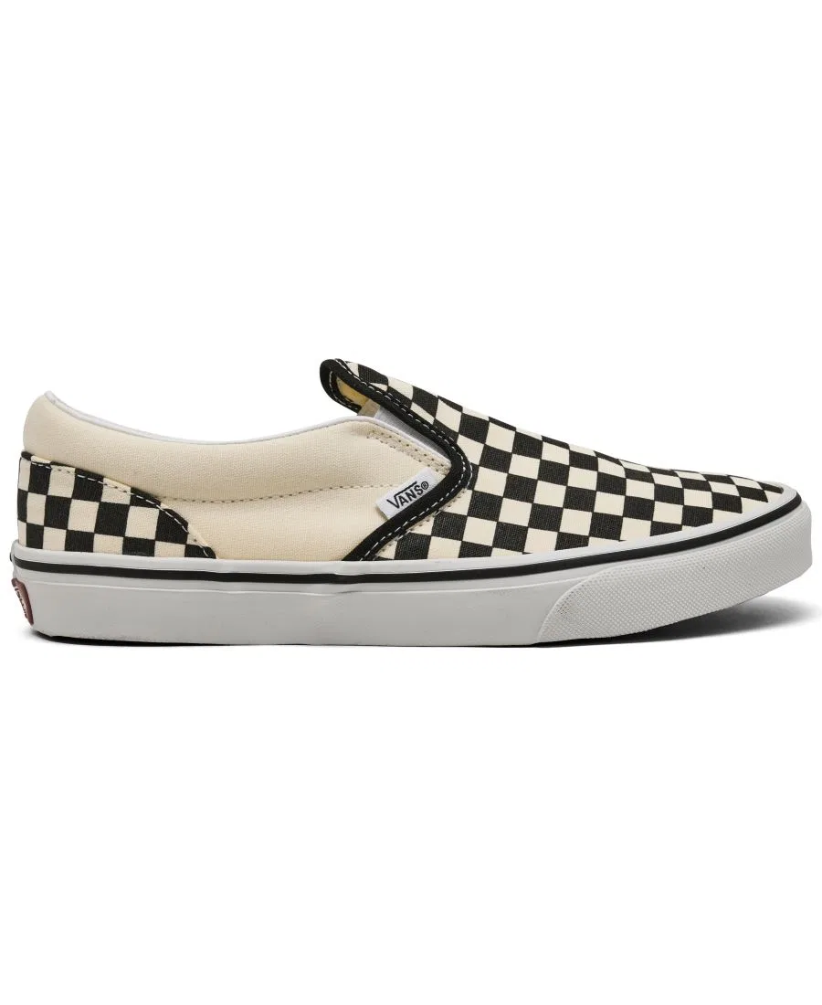Кеды Vans Classic Slip-On, Black White Checkerboard — фото 2