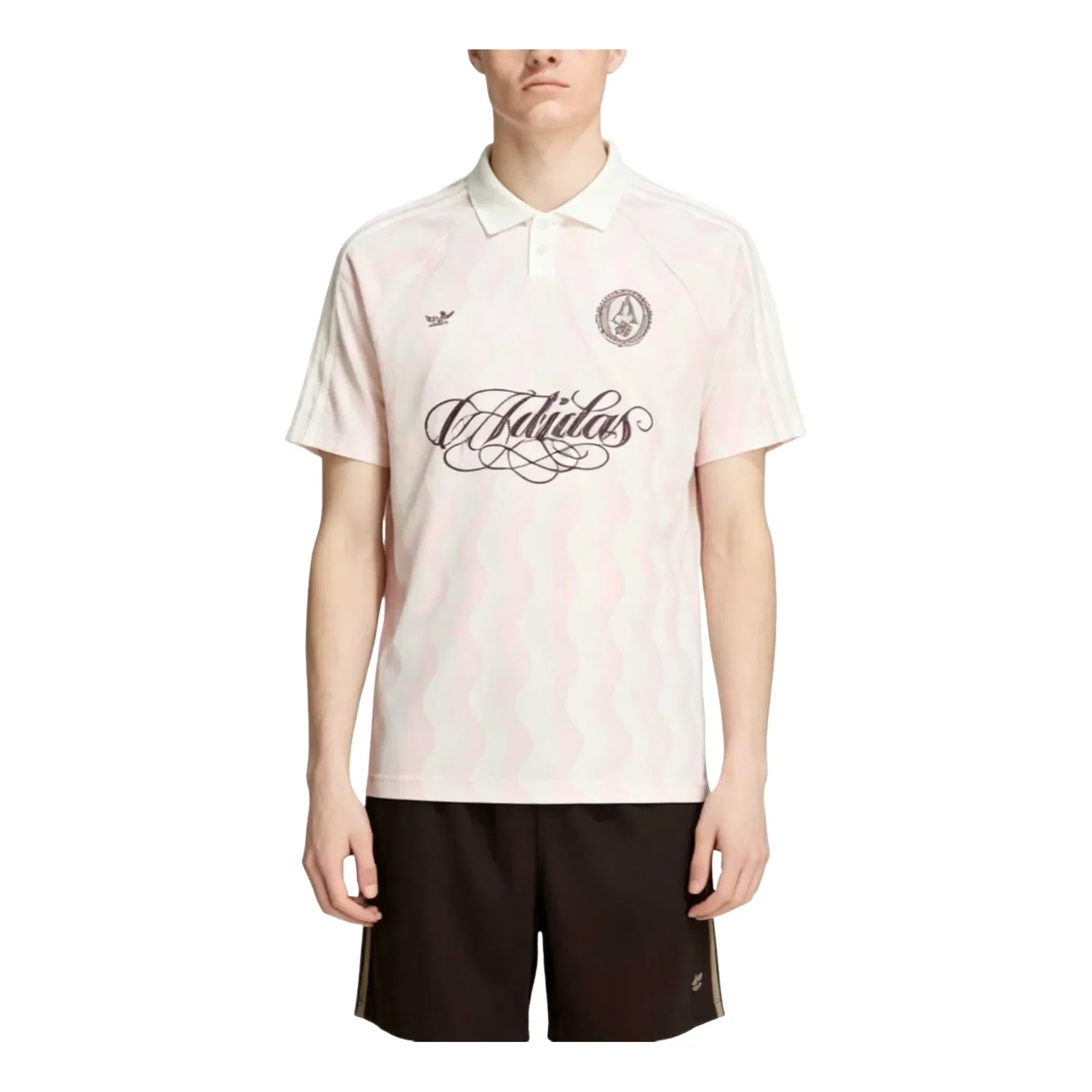 Мужская футболка с коротким рукавом Summer Glow Jersey Adidas, цвет Sandy Pink