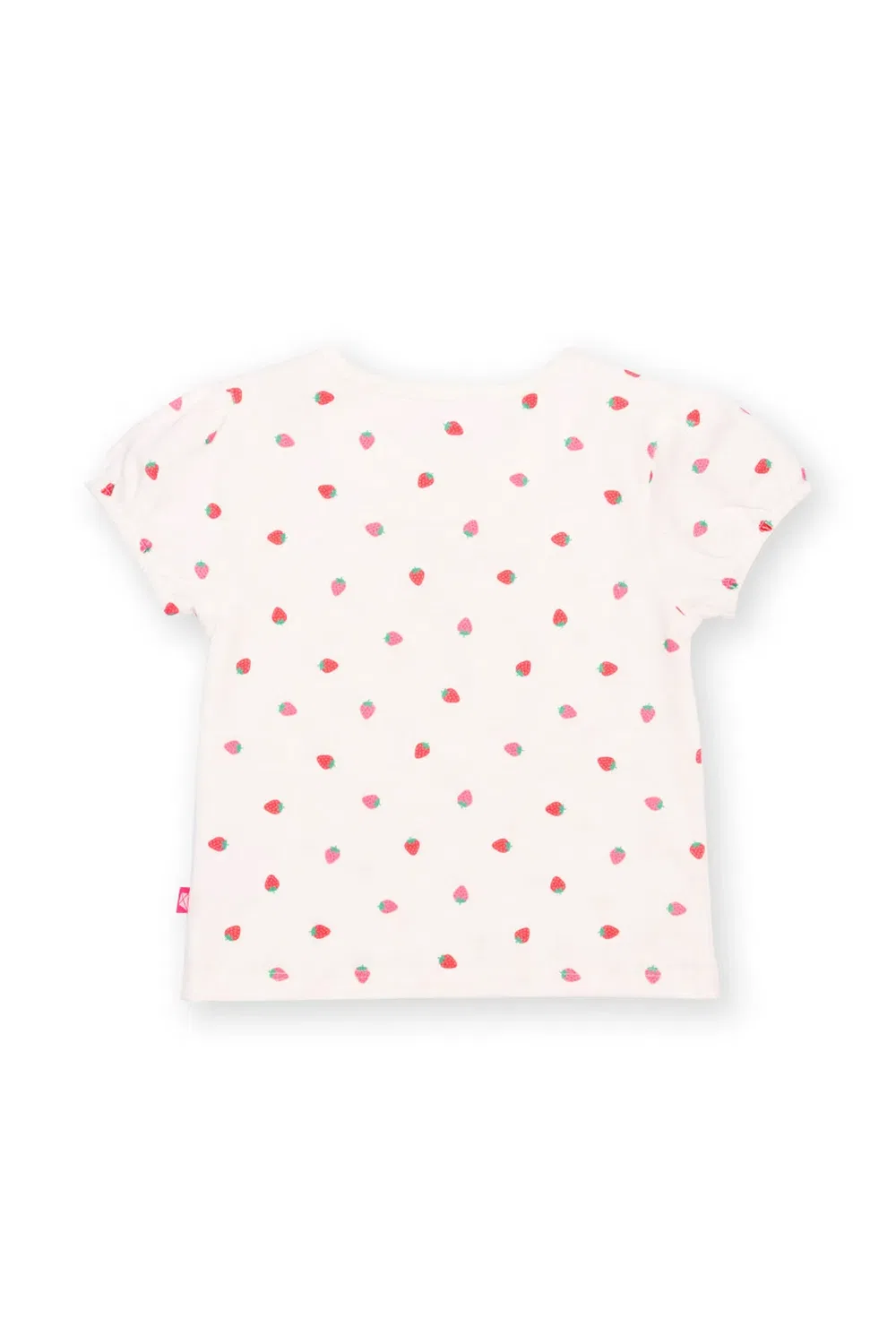 Детская футболка с принтом Berry Dot Kite, Cream — фото 4