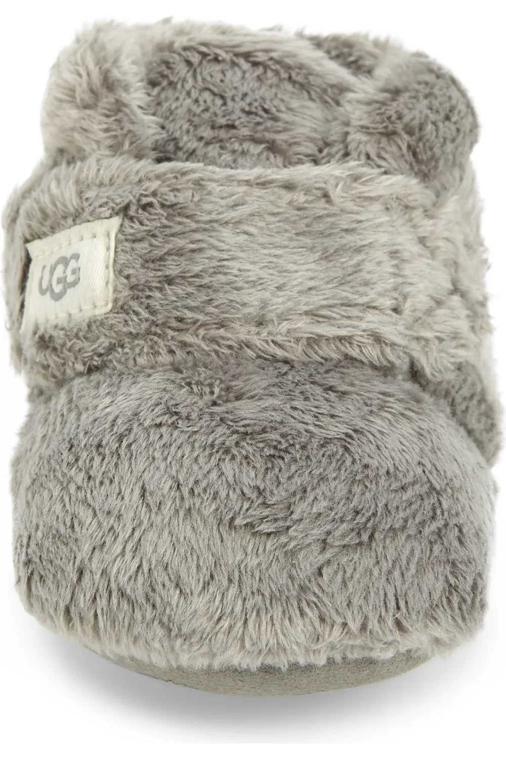 Детские пинетки на липучке Bixbee UGG, Charcoal — фото 4