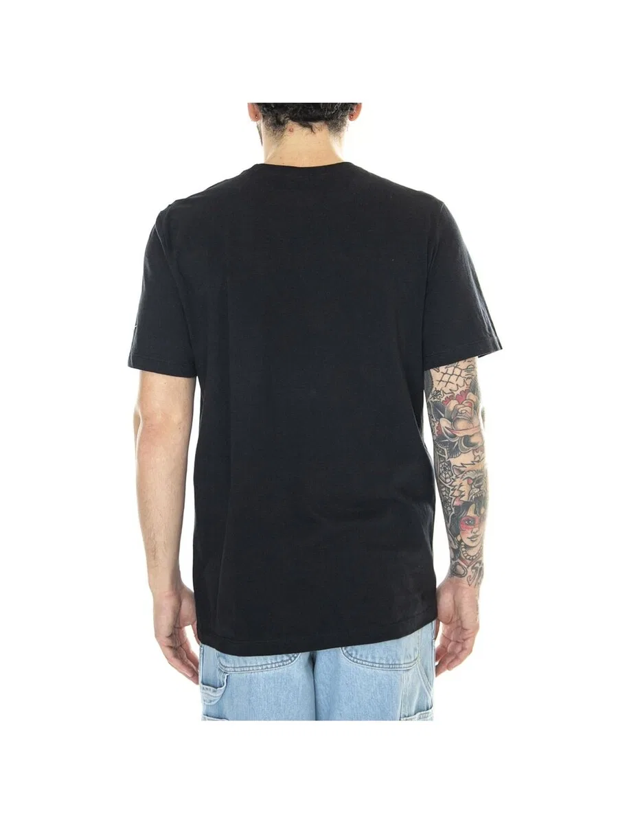 Футболка NIKE 'Logo Essential T-Shirt Las Vegas Raiders Black' черного цвета — фото 3