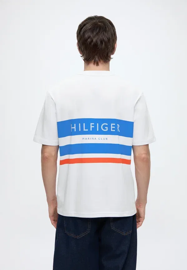 Футболка с принтом Sail pack Tommy Hilfiger, белый — фото 3