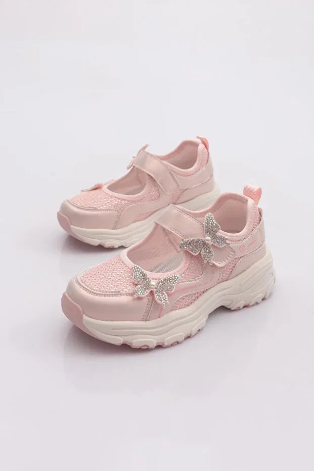 Детские балетки для девочек с ортопедической стелькой Marco Kids, Pink — фото 4