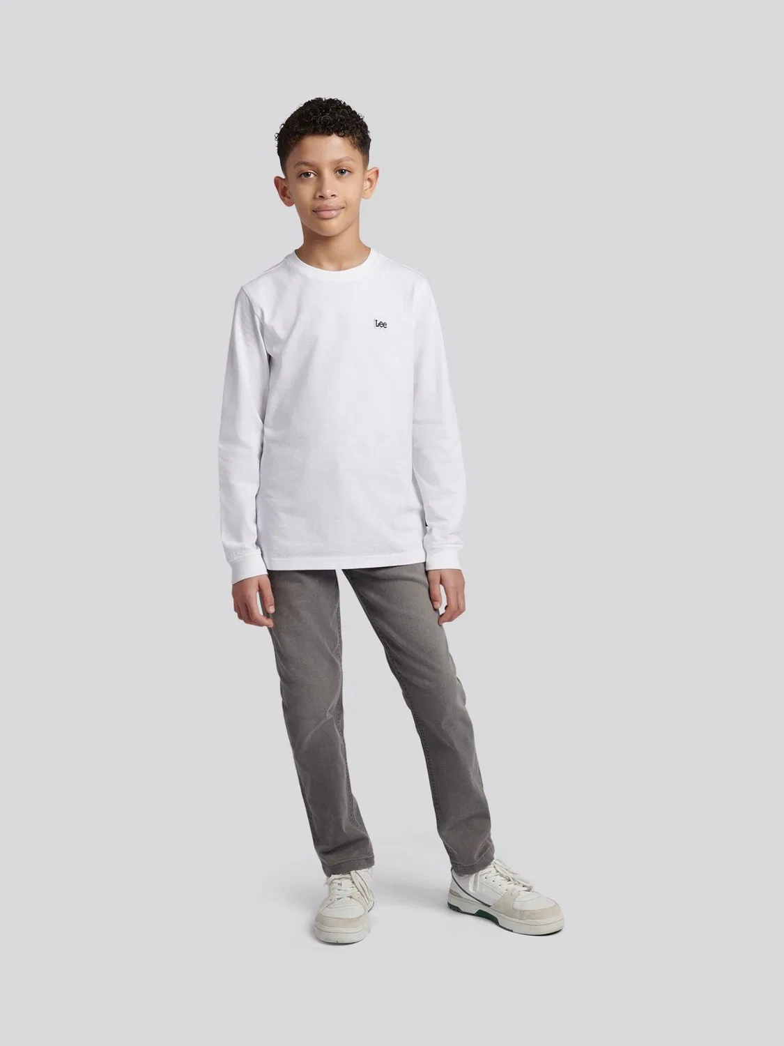 Футболка с длинным рукавом Lee White Workwear Badge, белый — фото 3