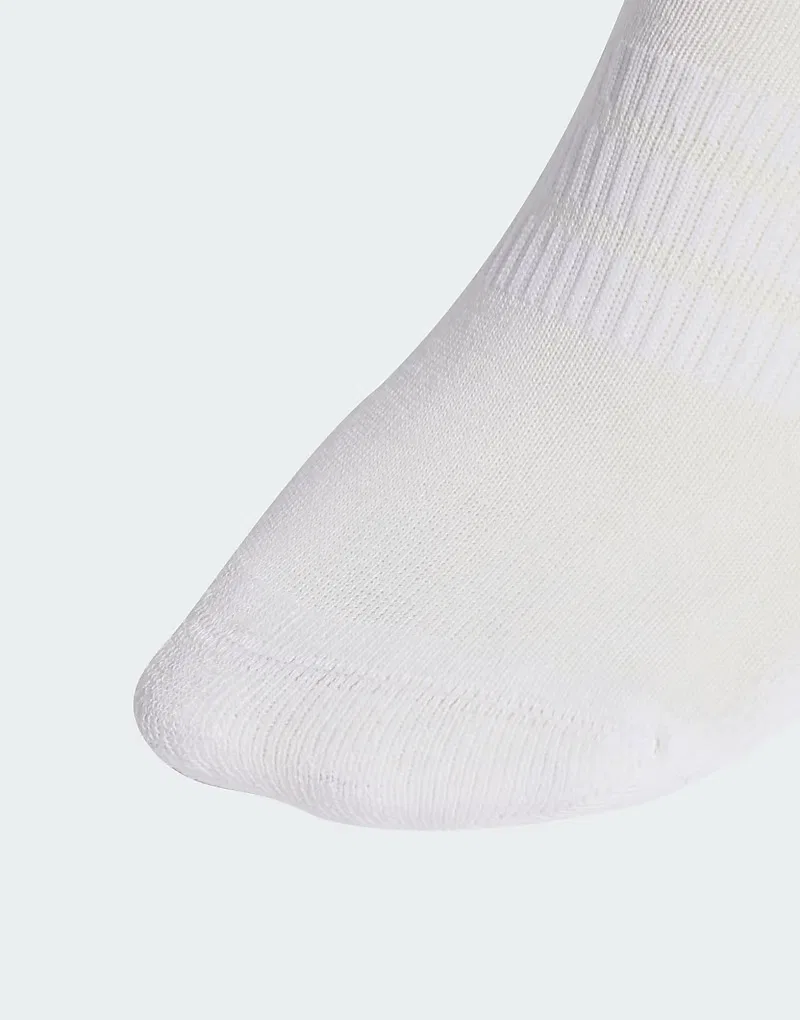 Носки высокие амортизированные Essentials 10 пар Adidas Performance, белый/черный — фото 3