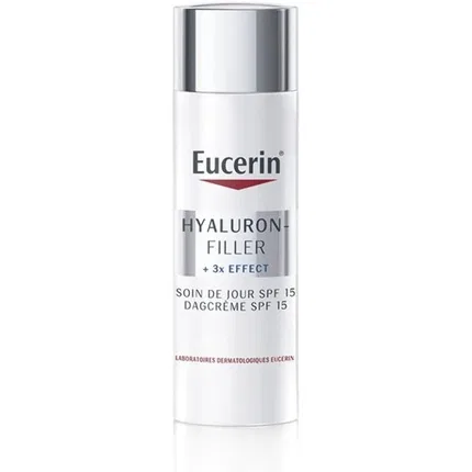 Крем дневной с гиалуроновой кислотой Eucerin Hyaluron-Filler+ 3x Effect SPF 15 для нормальной и комбинированной кожи