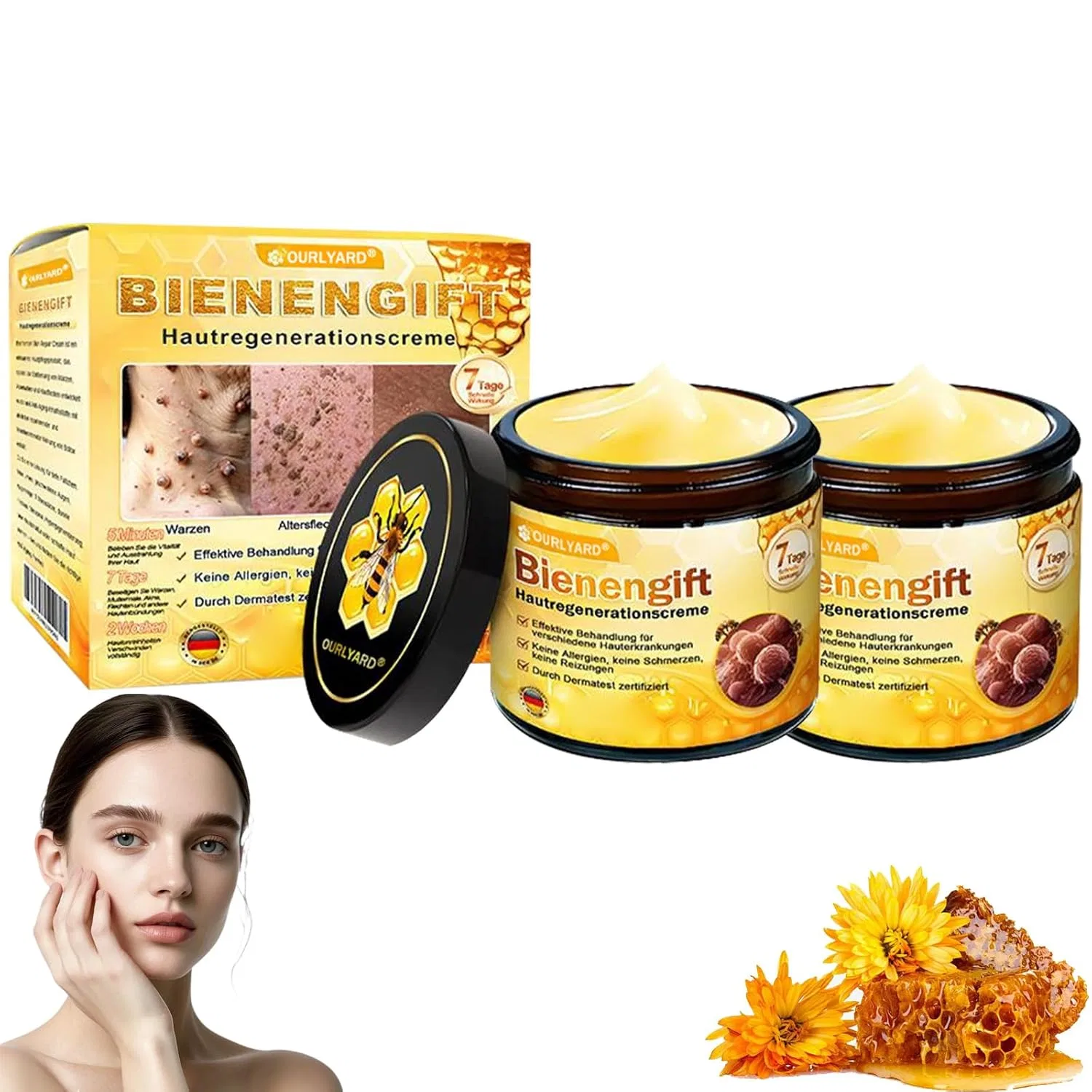Крем для лица Bee Venom Pro Comprehensive, Athem, 50 мл, 2 Pieces, 2