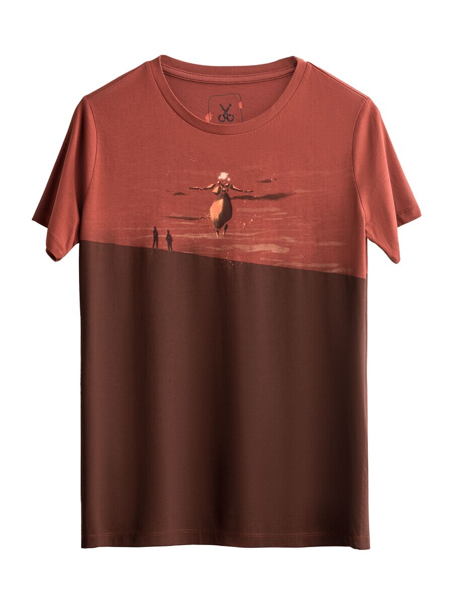 

Футболка Kaft Shield Maiden, цвет Rusty red/Merlot