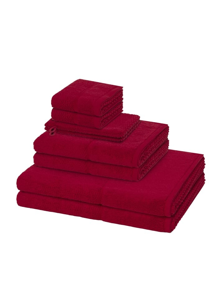 

Полотенце Möve for Frottana, цвет ruby