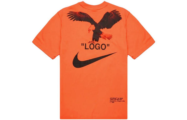 Футболка x off white nrg a6 футболка Nike, оранжевый — фото 2