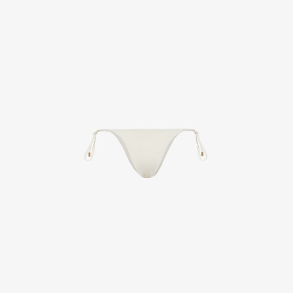 

Плавки бикини Palma из переработанного эластичного нейлона с высокой посадкой Monday Swimwear, белый