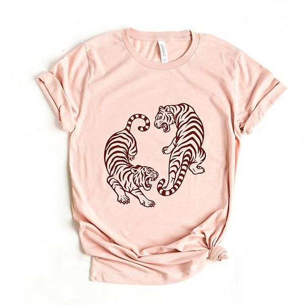 

Футболка с принтом Two Tigers Simply Sage Market, Blush, Зеленый, Футболка с принтом Two Tigers Simply Sage Market, Blush