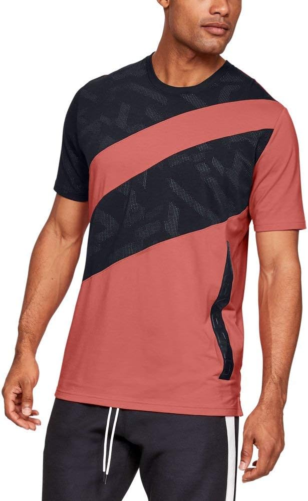 

Мужская футболка для занятий спортом Under Armour, Coho/ Black