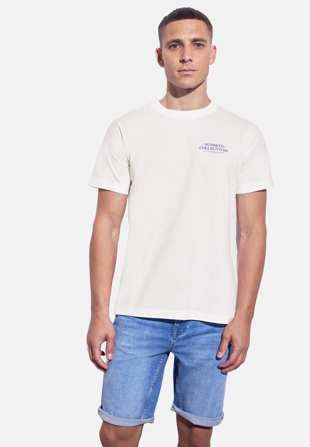 

Футболка с принтом MIT CHESTPRINT Street One MEN, белый