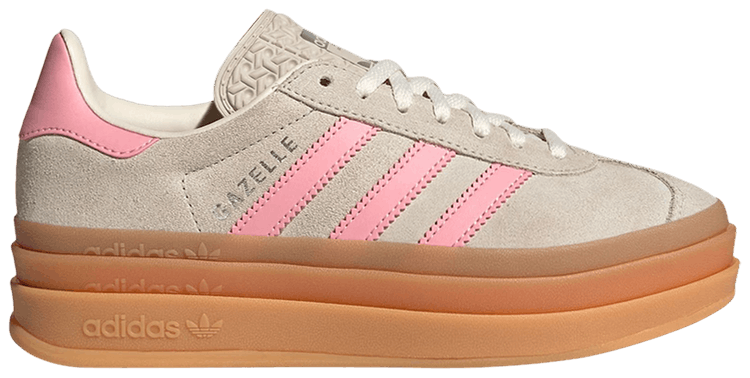 

Кроссовки adidas Gazelle Bold J 'Beige Semi Pink Spark', серый