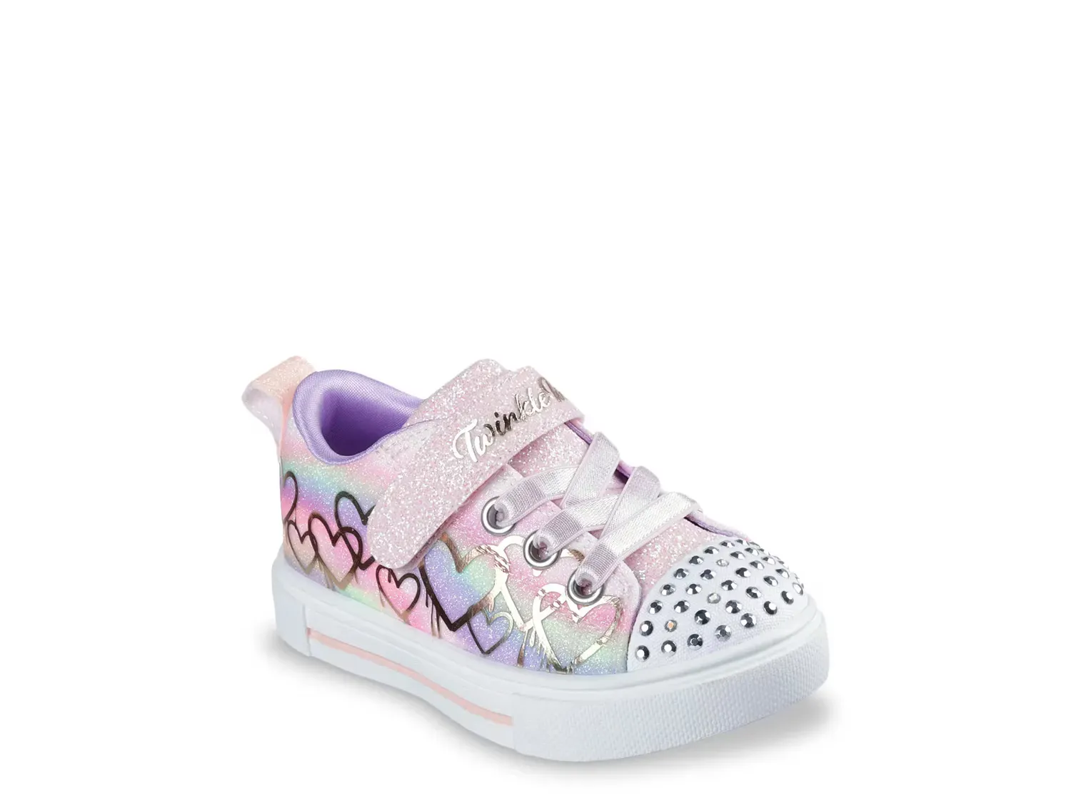 

Twinkle Toes Twinkle Sparks Ombre Love Кроссовки - детские Skechers, Light Pink