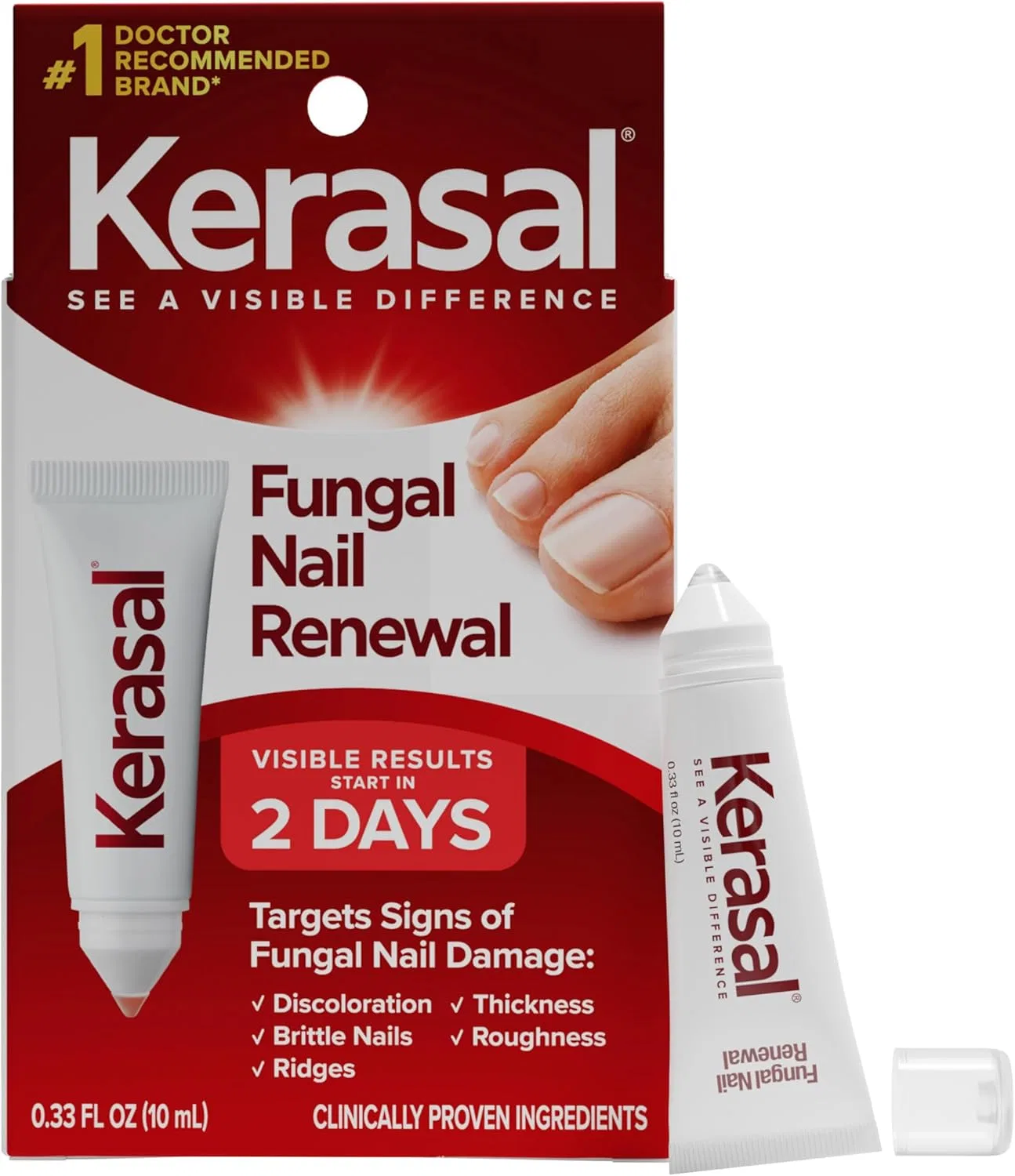 Средство для обновления ногтей Kerasal Nail Fungal Renewal Treatment Kerasal