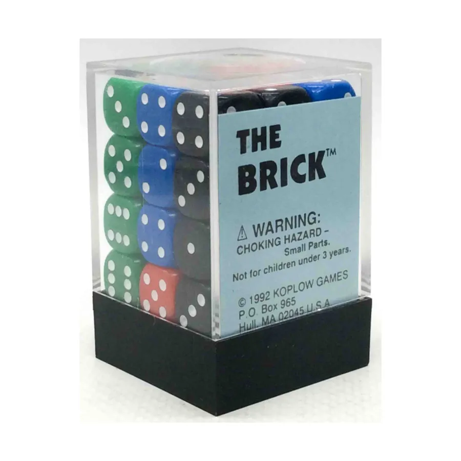 

Кирпич, The - d6 Ассорти (36), Dice - Opaque (Koplow)