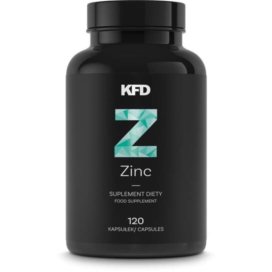 

KFD Zinc - 120 капсул, органический цинк, иммунная поддержка.