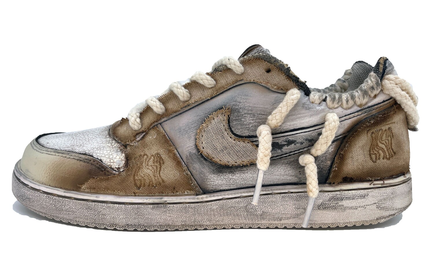 

Мужская обувь для скейтбординга Nike EBERNON, Off-white