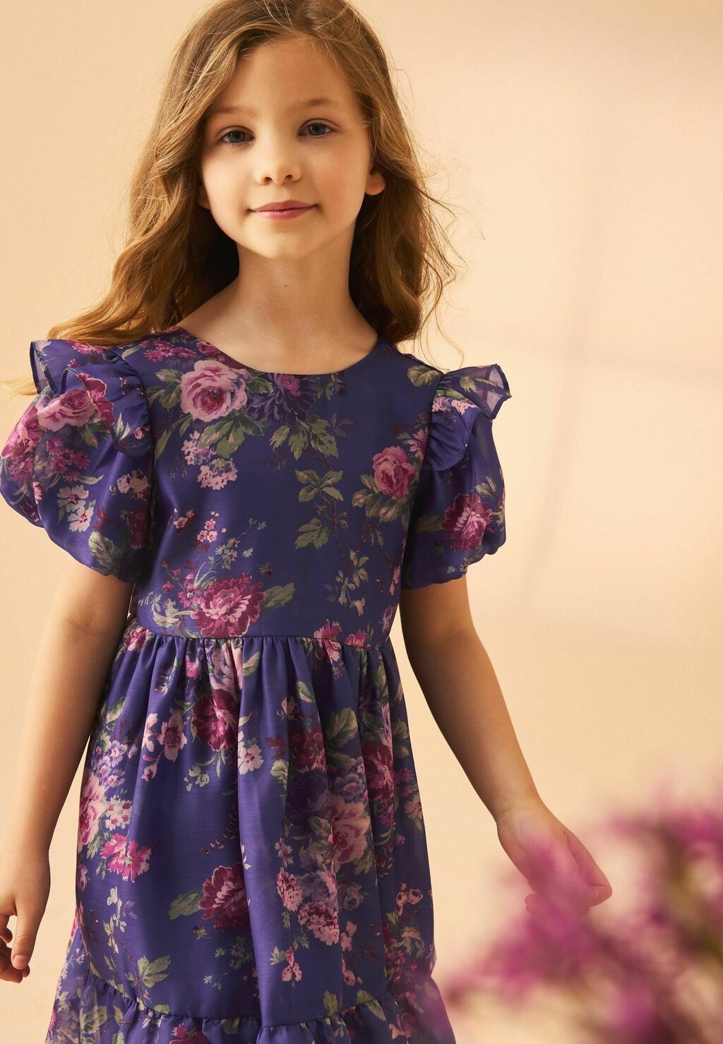 

Дневное платье ROMANTIC ROSE PROM REGULAR FIT Laura Ashley, синий