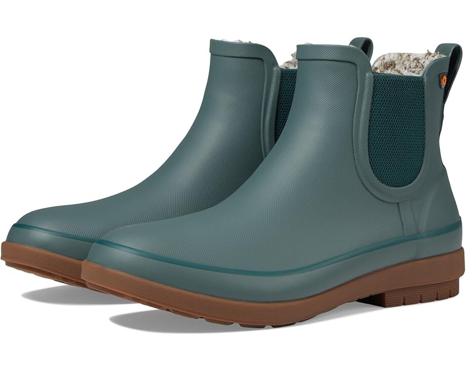 Ботинки Bogs Amanda Plush II Chelsea, цвет Dark Spruce