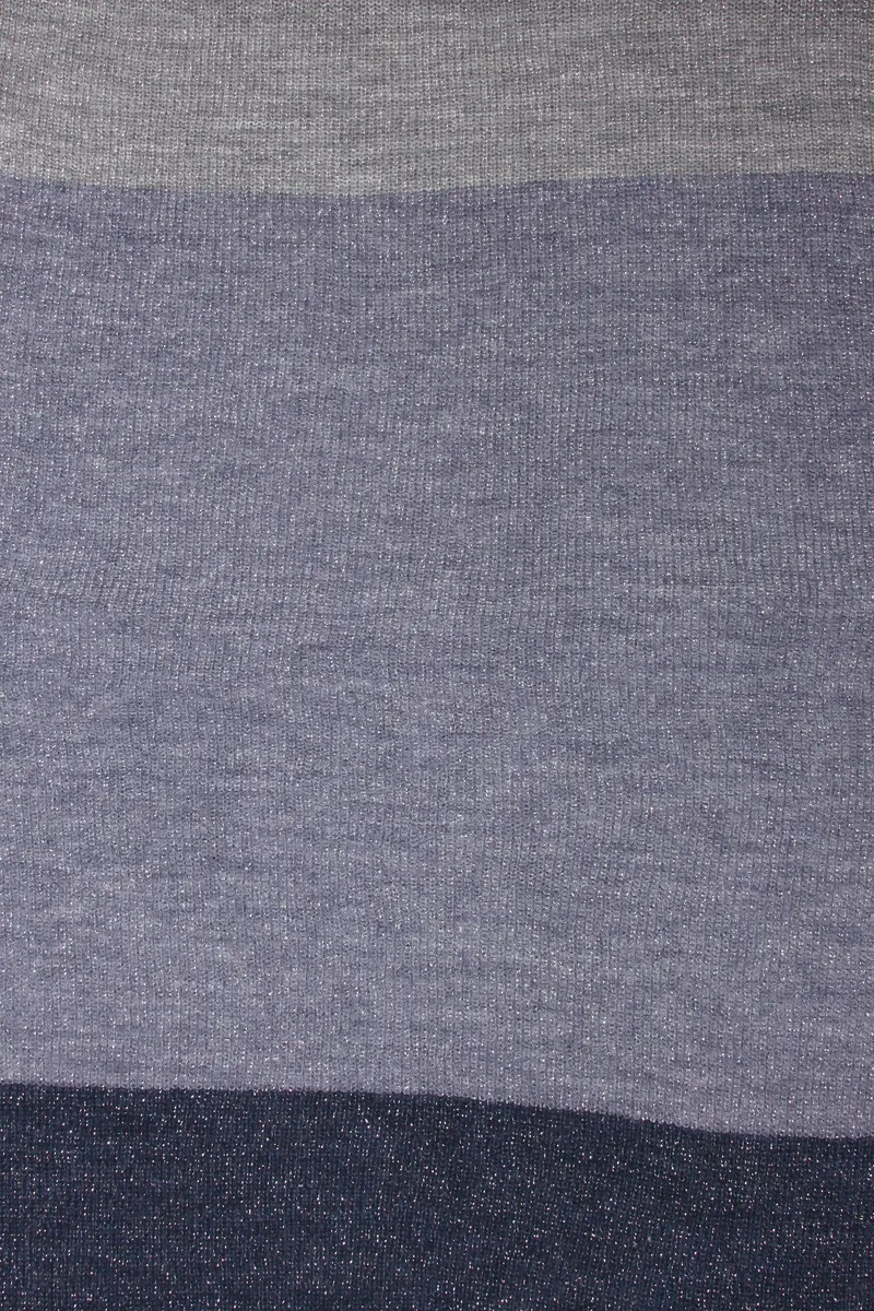 

COLLEZIONE ALESSANDRO Петля "Bianca" из блестящей пряжи, джинсовый