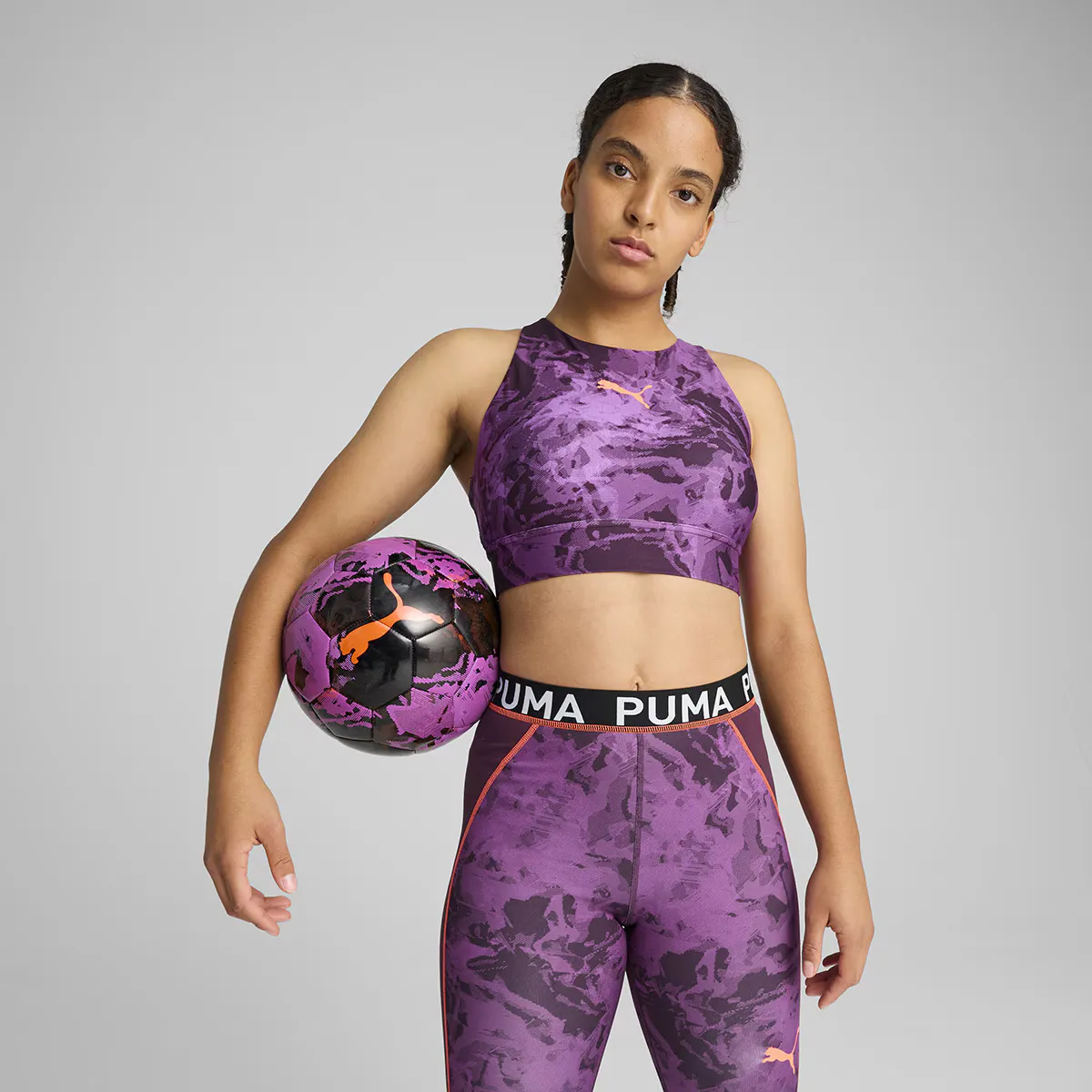

Женский спортивный бюстгальтер Puma IndividualBLAZE Eversculpt Bra, фиолетовый