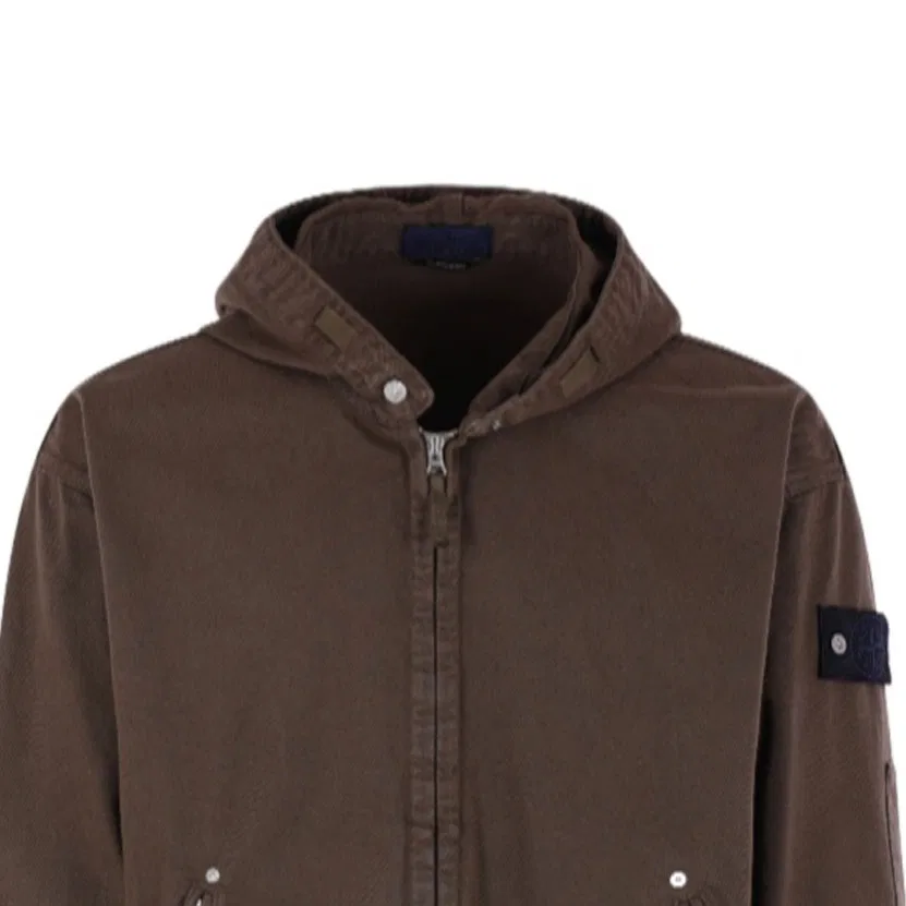 Куртка Stone Island коричневая — фото 3