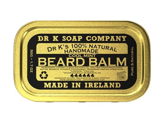 

Мыло Dr K, мята перечная, бальзам для бороды, 50 г, Dr K Soap Company