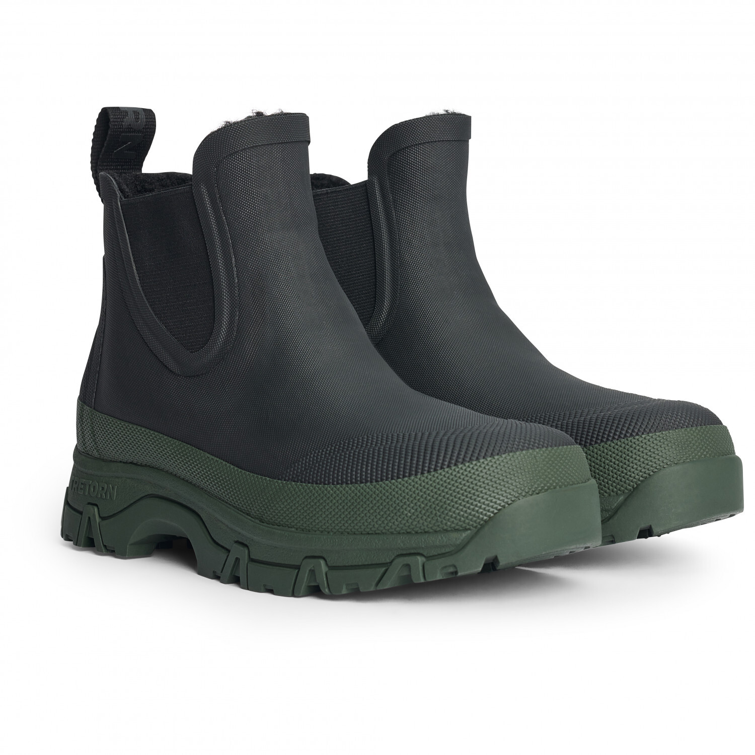 

Резиновые сапоги Tretorn Garpa Pile, цвет Jet Black