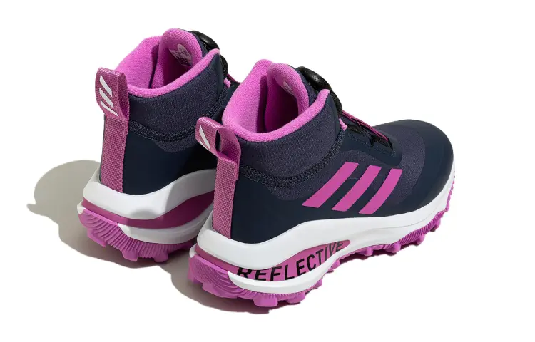 Fortarun Kids Кроссовки детские Mid-top темно-синие/фиолетовые Adidas — фото 4