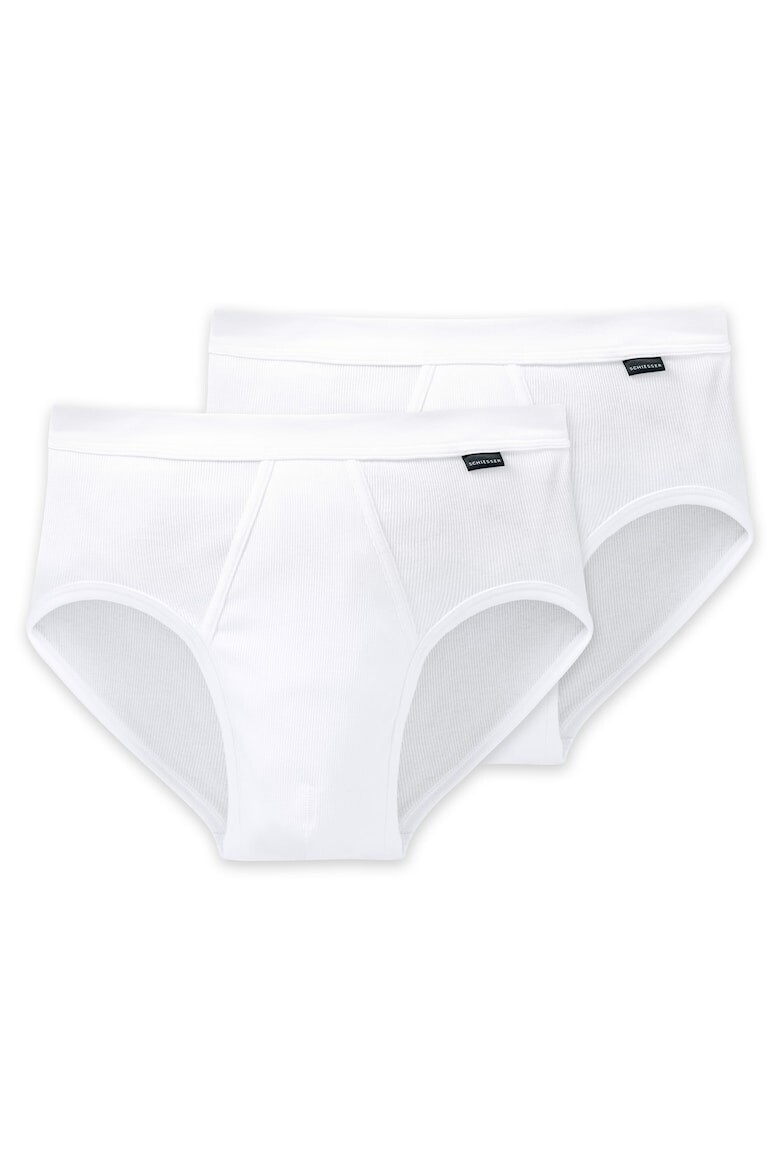 

Хлопковые трусы Essentials - 2 пары Schiesser, белый