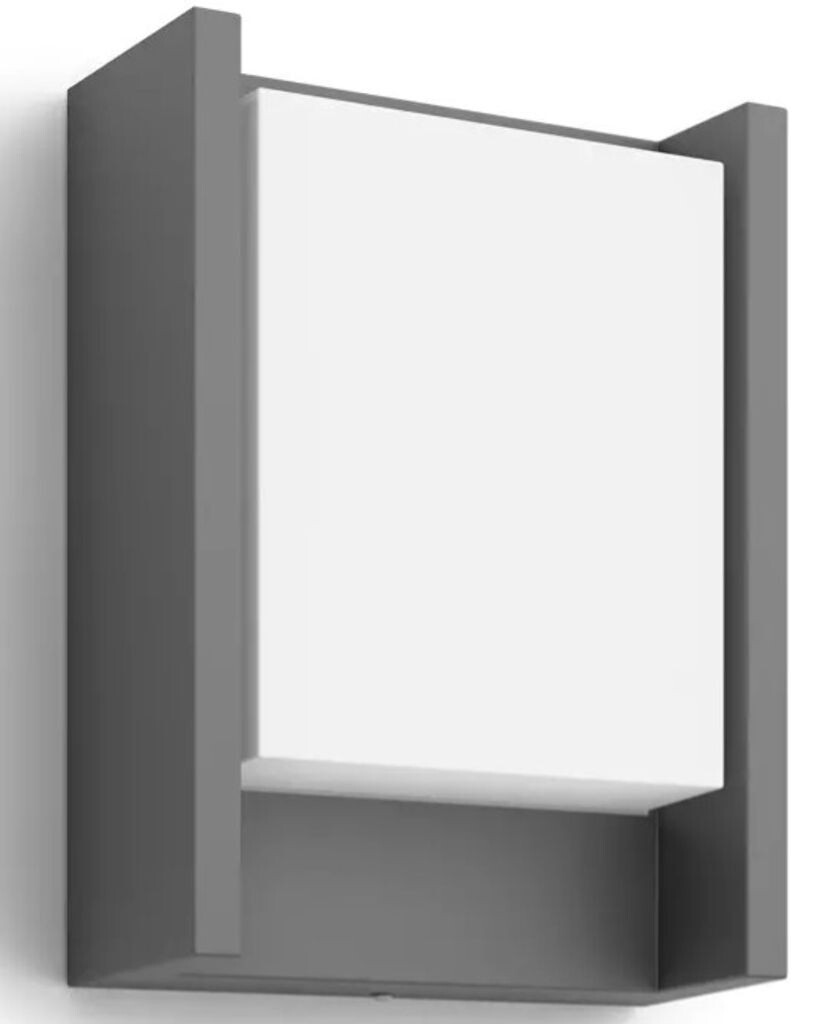 

Ультраэффективный настенный светильник Philips Arbor, 1x 3,8 Вт, теплый белый, антрацит, серый