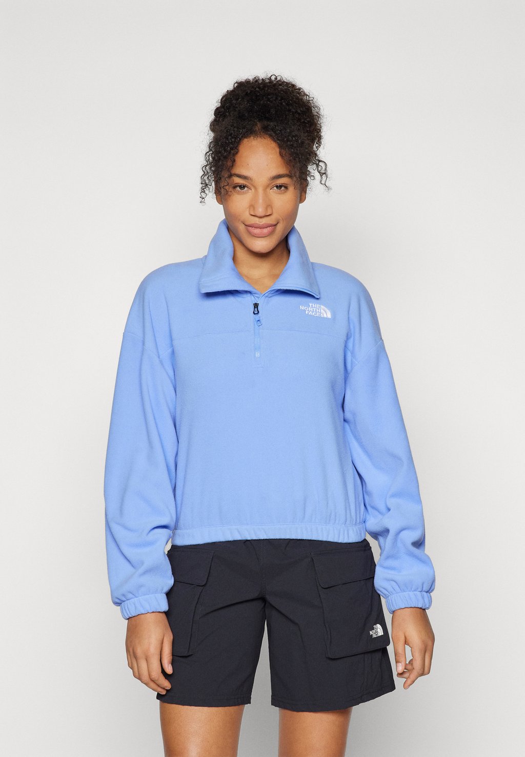 

Флисовый джемпер 100 GLACIER HALF ZIP The North Face, синий