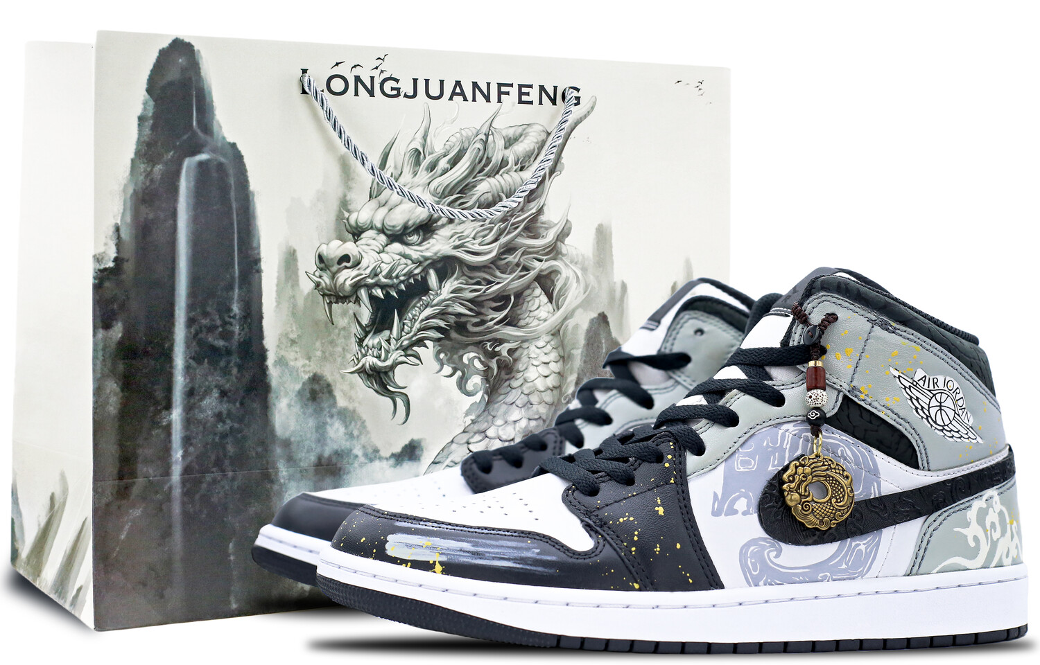 

Jordan Air Jordan 1 винтажные баскетбольные кроссовки мужские, Black, Черный, Jordan Air Jordan 1 винтажные баскетбольные кроссовки мужские, Black