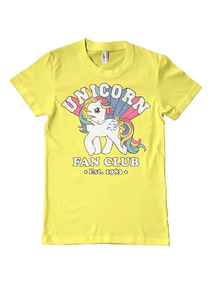 

Футболка Unicorn Fan Club T-Shirt желтого цвета My Little Pony, Желтый, Футболка Unicorn Fan Club T-Shirt желтого цвета My Little Pony